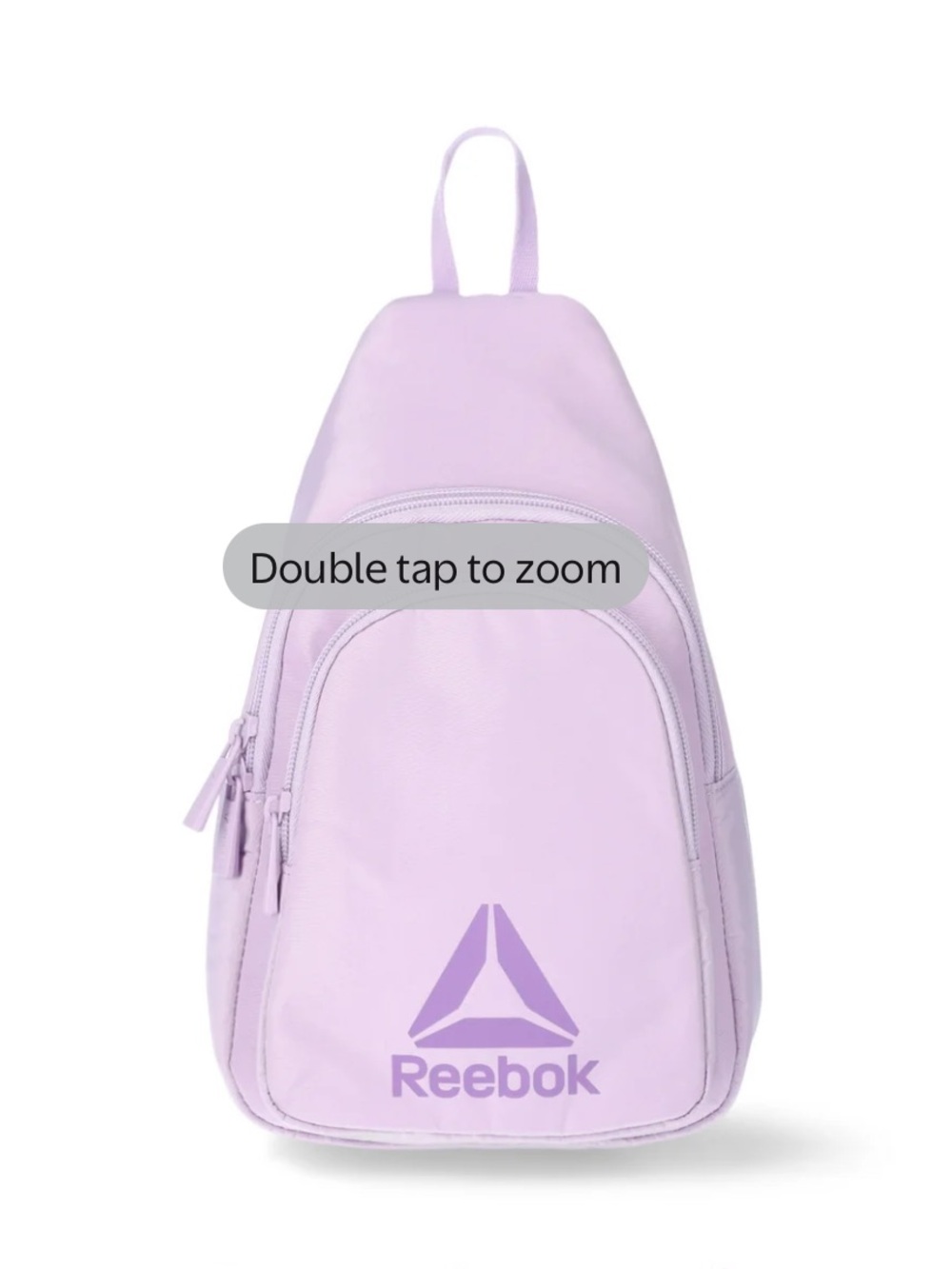 Reebok Pastel Purple Sling mini Backpack